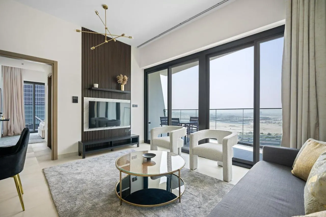 Apartment Alh Vacay - With Private Jacuzzi 2 Bedrooms In Binghatti Canal Dubai